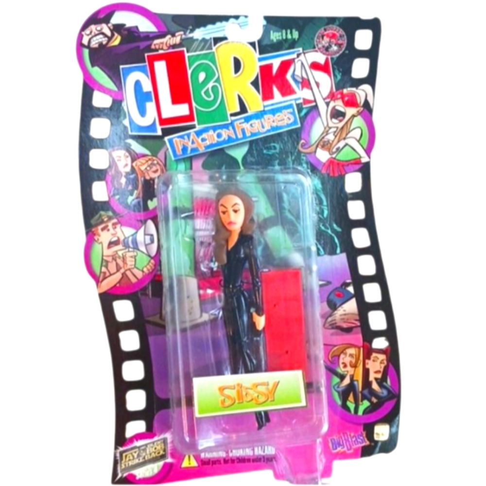 SISSY CLERKS InAction FIgures, OneSize, Black.